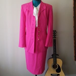 Vintage Oleg Cassini skirt suit